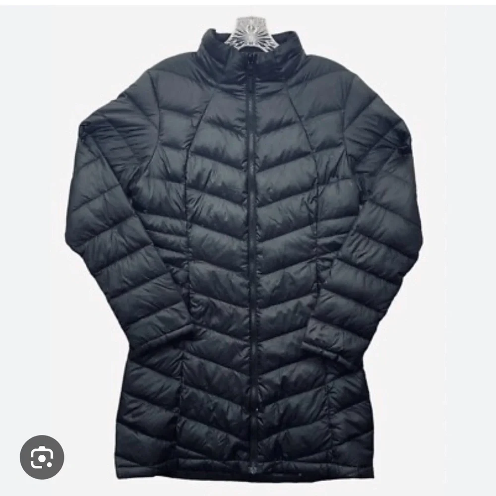 Patagonia Parka Womens Black Insulated Zip Coat Lightweight Parka Size XS - Picture 11 of 12